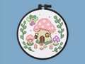 Mooncap Village Cross-Stitch Pattern PDF