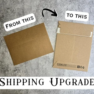 Shipping Upgrade | Rigid Mailer For Stickers & Bookmarks Addon